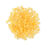 Unpolished honey color loose amber beads