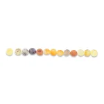 Unpolished natural loose amber beads