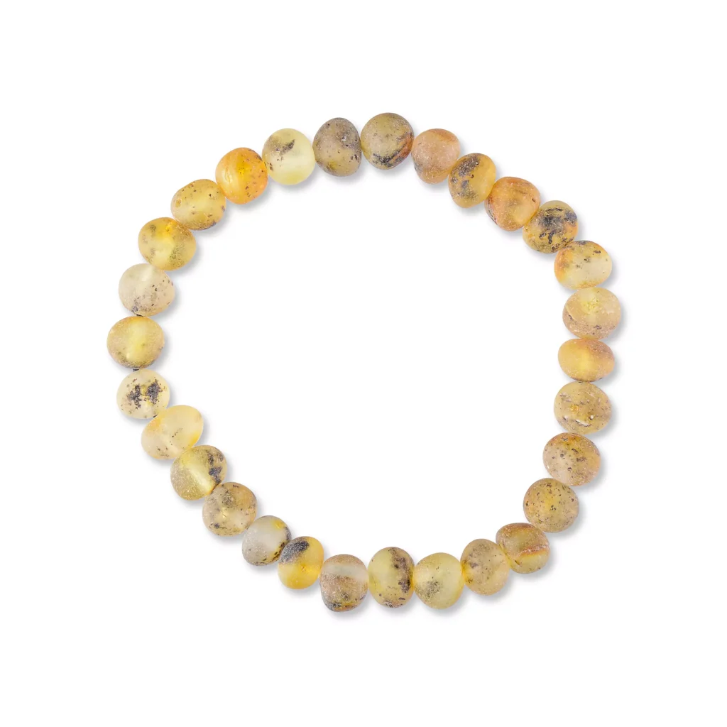 Natural stone beaded bracelet with earthy tones and polished, organic design for stylish everyday wear.