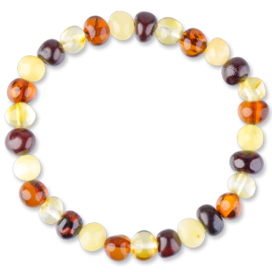 Genuine Baltic amber bracelets for adults