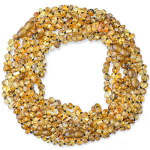 Genuine Baltic amber necklaces for children wholesale