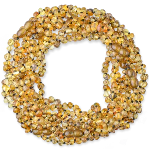 Genuine Baltic amber necklaces for children wholesale