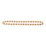 Elegant Baltic amber bead necklace with warm honey and creamy tones, handmade and versatile for any occasion.