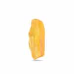 Natural yellow amber with inclusions, polished surface, and organic, irregular shape.
