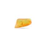 Polished Baltic amber with natural inclusions of ancient insects and vibrant golden-orange hues.