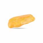 Elegant Baltic amber pendant with organic inclusions and warm golden hues, handcrafted for timeless style.