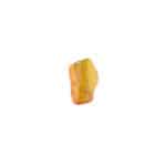 Natural orange-yellow mineral or amber stone with smooth, polished surface and warm, vibrant hues.