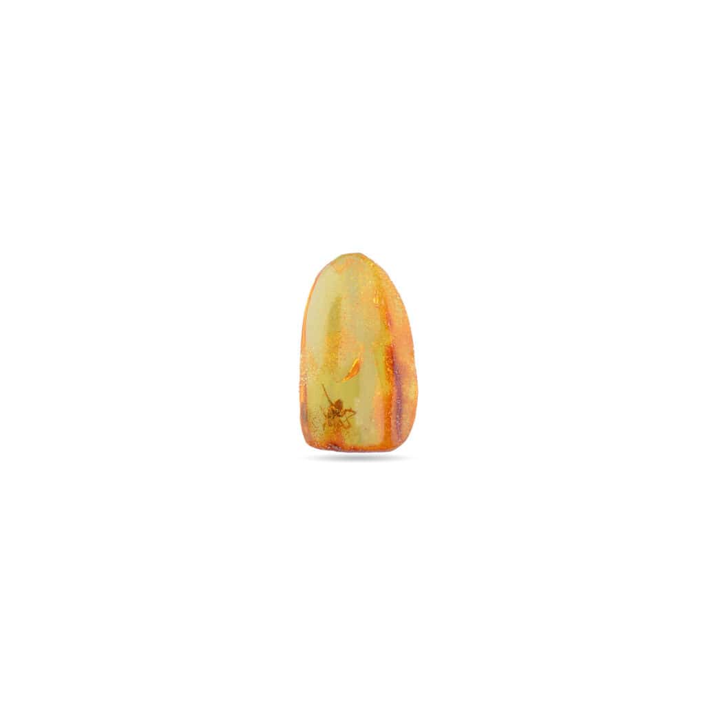 Handmade Baltic amber necklace with rich golden hues and unique organic inclusions.
