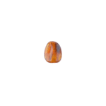 Polished amber gemstone with warm golden hues and natural patterns, ideal for jewelry and collectors.