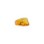 Polished Baltic amber with natural inclusions and warm golden hues, showcasing artisanal craftsmanship.