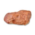 Natural rough-textured earth-toned rock with irregular shape and rugged surface for outdoor decor.