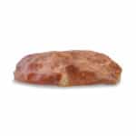 Smooth reddish-brown natural rock with glossy finish and marbled mineral textures.