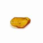 Natural amber with a fly