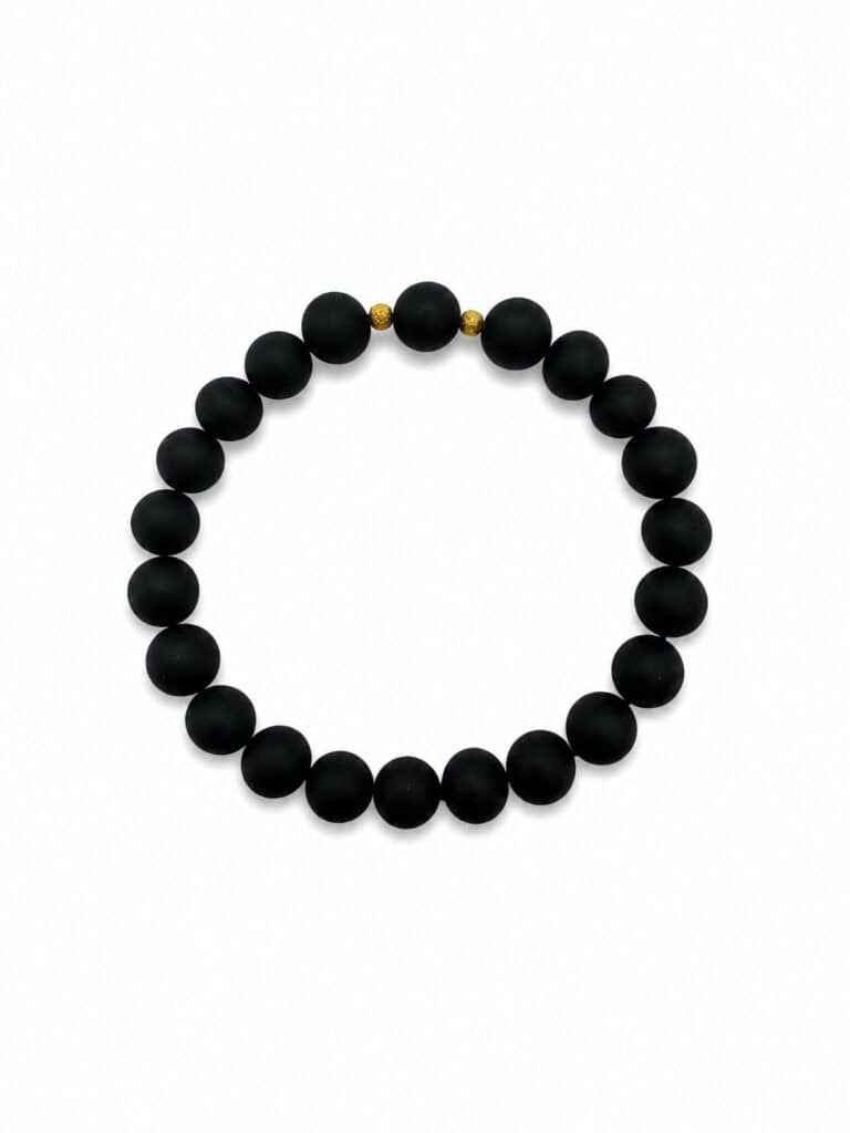 natural black amber bracelet