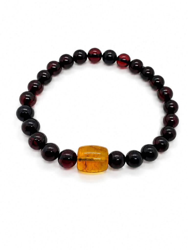Natural amber bracelet